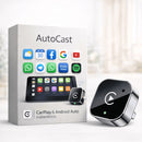 AutoCast® – CarPlay Inalámbrico USB sin Cables con Apps Pagos Incluidos🤩