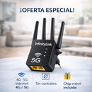 InfinityLink WiFi Satelital 📡– ¡OFERTA EXPIRA HOY! Sin cobros mensuales para siempre